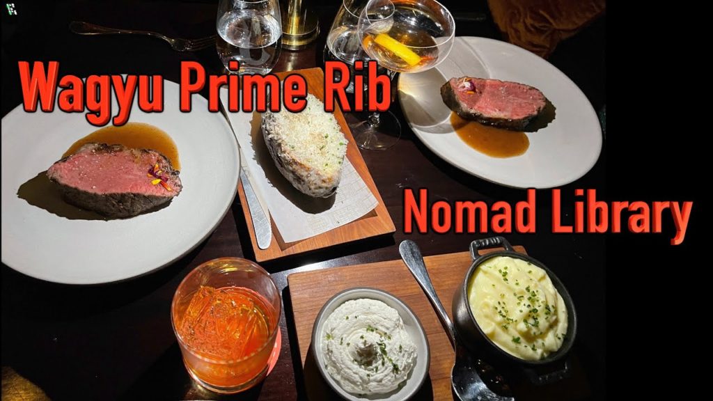 Nomad Library Las Vegas Wagyu Prime Rib