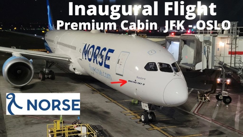What's it like to fly PREMIUM on Norse Atlantic Airways | INAUGURAL FLIGHT JFK - OSL