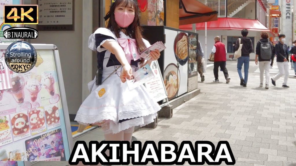 Relatively quiet morning in AKIHABARA - 4K Tokyo Japan