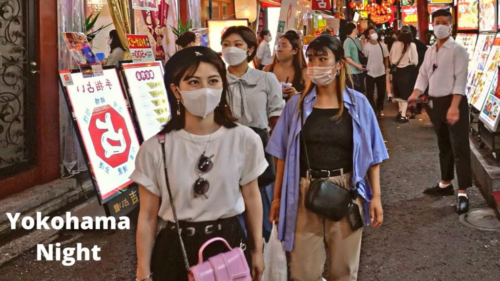 A Paradise Like Night In Japan's Major Port A Paradise Like Night In Japan's Major Port