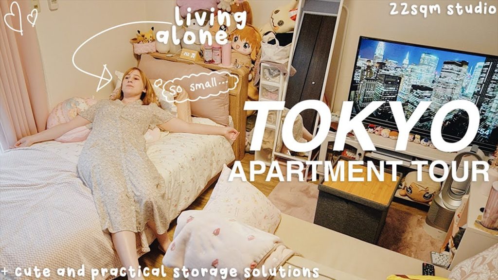 My Japanese Apartment Tour 🇯🇵 | Living alone in Tokyo in a tiny studio 🙊