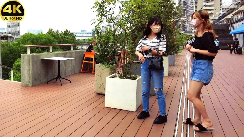 【4K】Tokyo Field Walk - Odaiba - June 2022