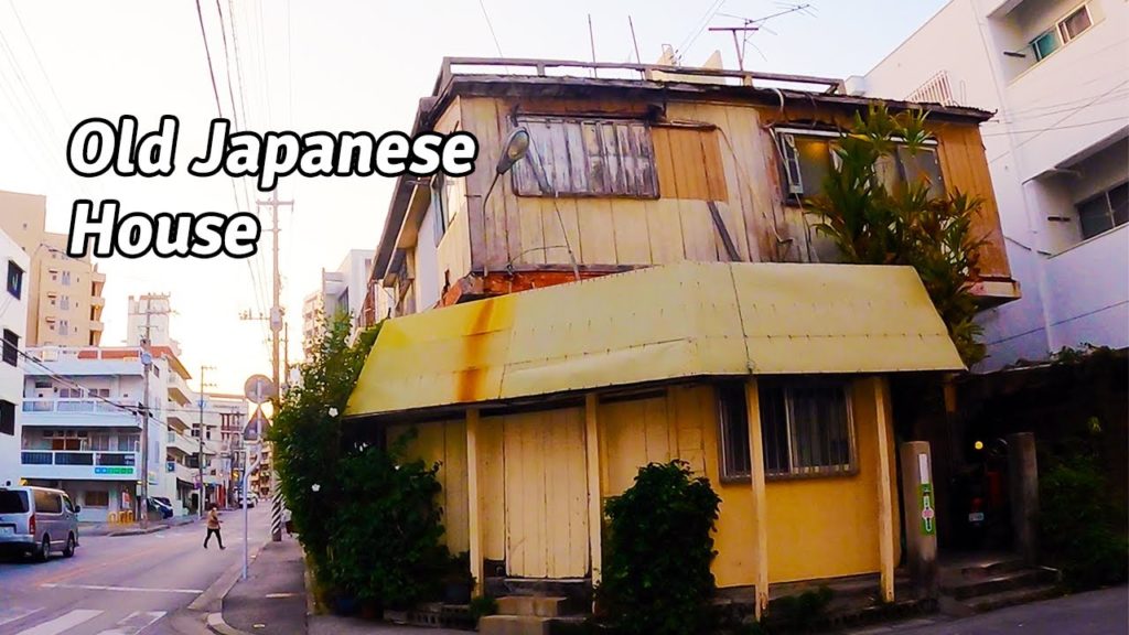 [4K] Neighborhood-Old Japanese House | Street View in Naha City