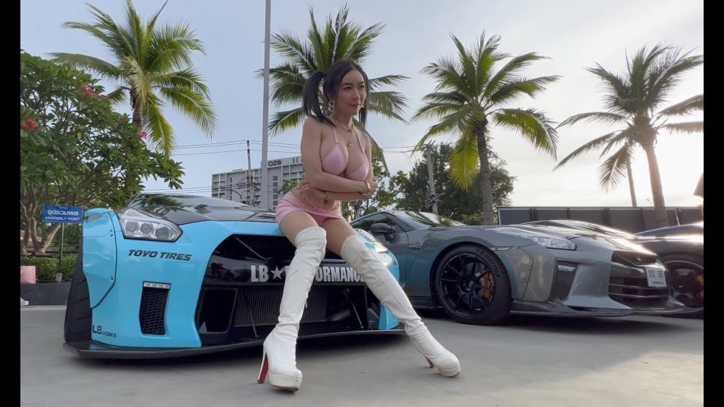 Cars on Flight Car Show - Pattaya Thailand 2022