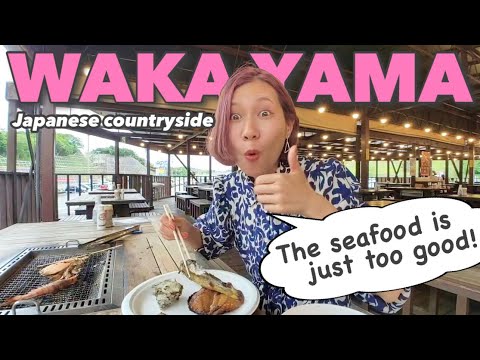 ① Travel to my hometown "Wakayama" !! Seafood BBQ at the fish market in Shirahama! Japan vlog☆ ① Travel to my hometown "Wakayama" !! Seafood BBQ at the fish market in Shirahama! Japan vlog☆
