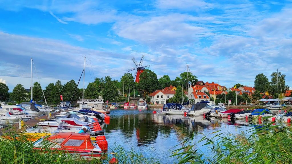 Live Summer Walk in Strängnäs, a Picturesque Swedish Small Town - TE in Sweden #001