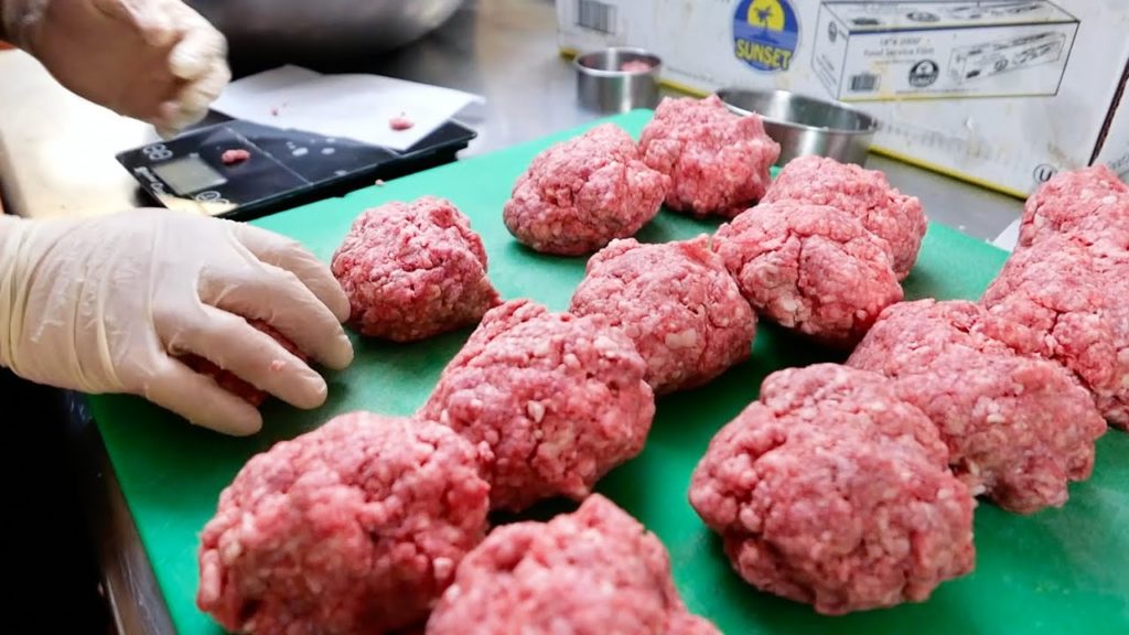 American Food - BISON AND BEEF CHEESEBURGERS Brooklyn Burgers & Beer NYC