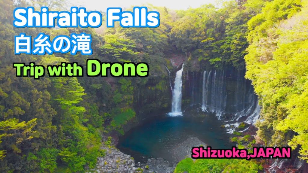 Shira-Ito Waterfall (Shiraito Falls) | Shizuoka Trip with Drone | Japan Travel