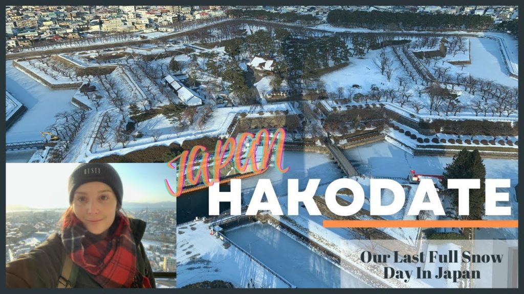 Sapporo to Hakodate | Last Snow Day Visiting Goryokaku Tower & Park