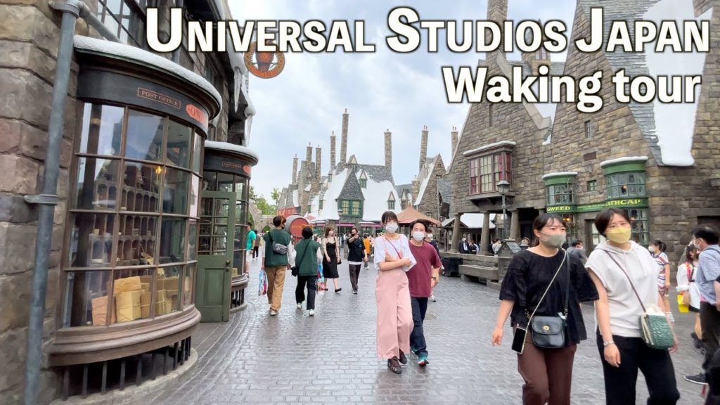 【4K】Universal Studios Japan waking tour | Osaka, Japan