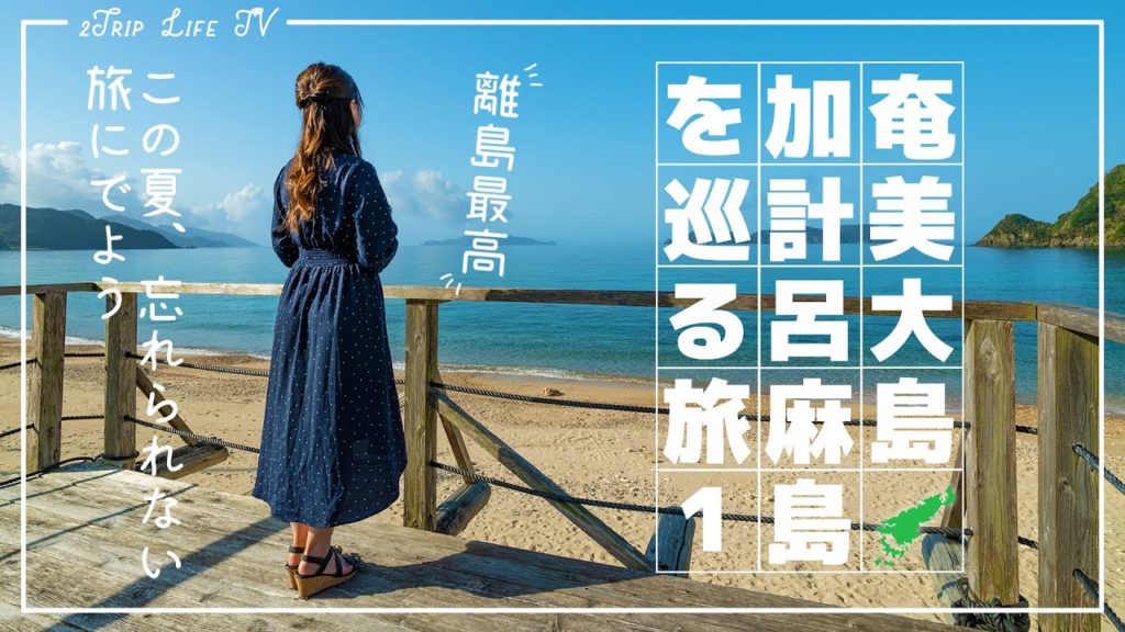 【鹿児島・奄美大島・加計呂麻島】＃1 夏旅は東洋のガラパゴスへ！地元の奄美グルメを巡る旅 | 旅行vlog【絶景／観光／スイーツ／テイクアウト】Amami-Island/Kagoshima/Japan