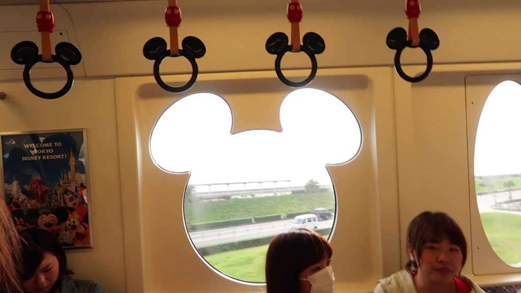 Riding The Monorail at Tokyo Disney Resort!