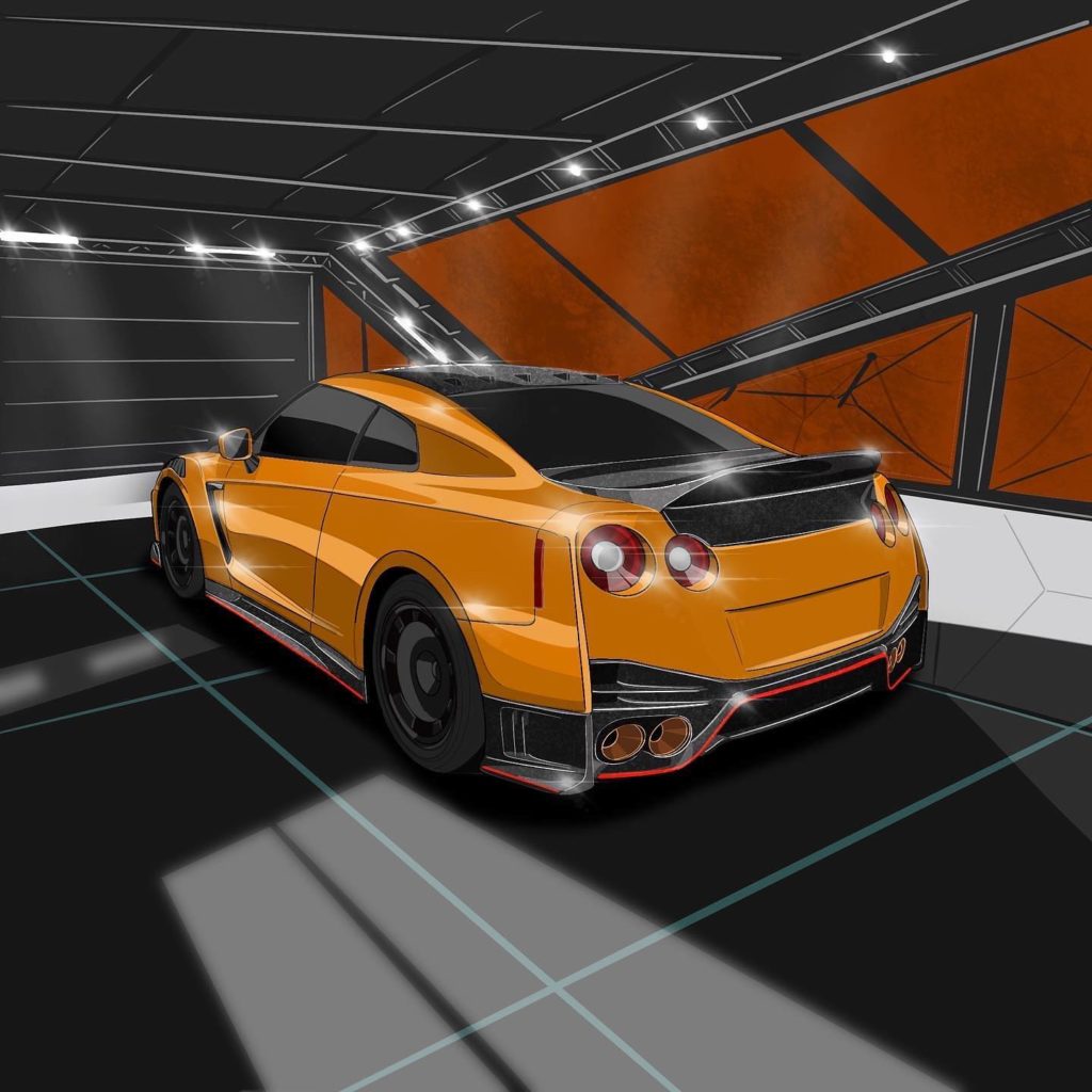 Incredible sketches of the GT-R by @sahil_pacharne for #NissanFanArtFriday! Whic...