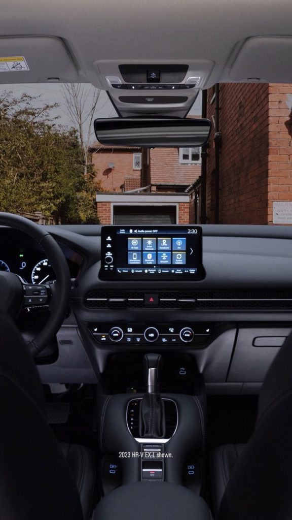 Check out the interior . #HondaHRV...