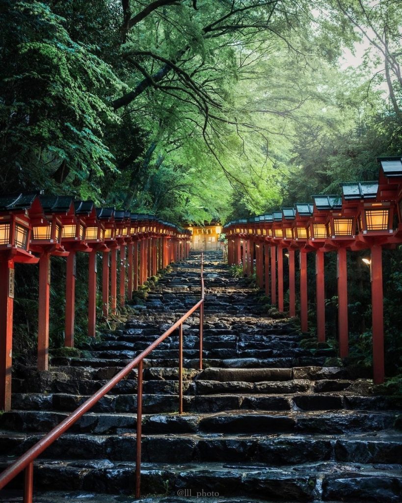 Set in the northern mountains of Kyoto and surrounded by lush cedar forests sits...