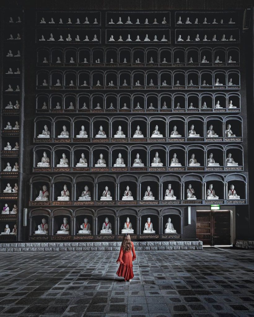 Taishizan Seidaiji Temple in Fukui enshrines a host of Buddha statues, including...