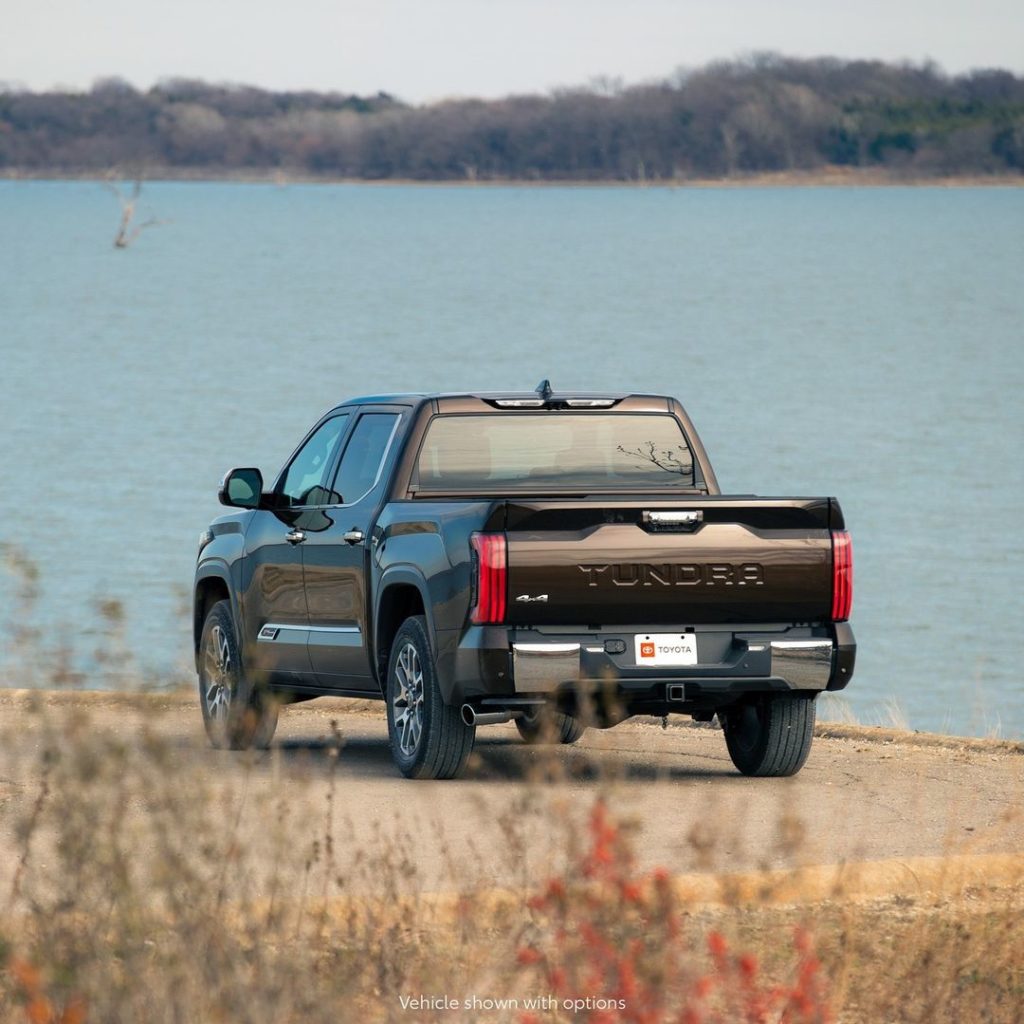 Down by the water is where #Tundra needs to be. #LetsGoPlaces...