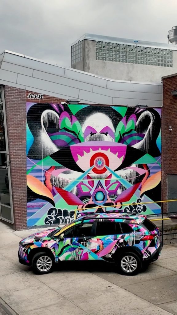 Zoom in on the first-ever 2022 #CorollaCross! #LetsGoPlaces...