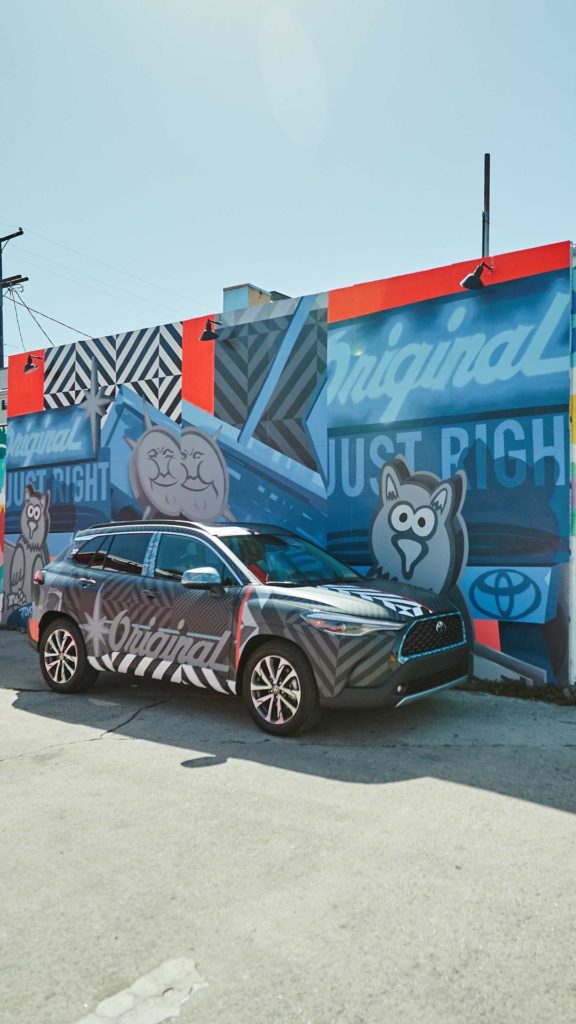Create the perfect moment in the first-ever 2022 #CorollaCross. #LetsGoPlaces...