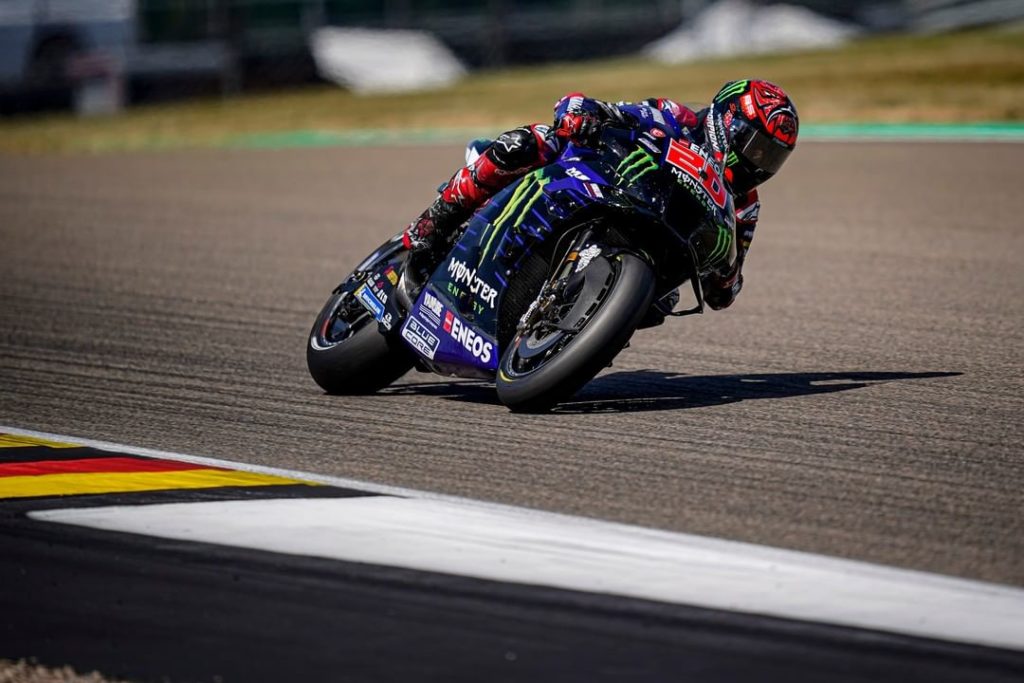 @fabioquartararo20, German GP Combined FP1 + FP2 Result - P7:  "I feel good, but...