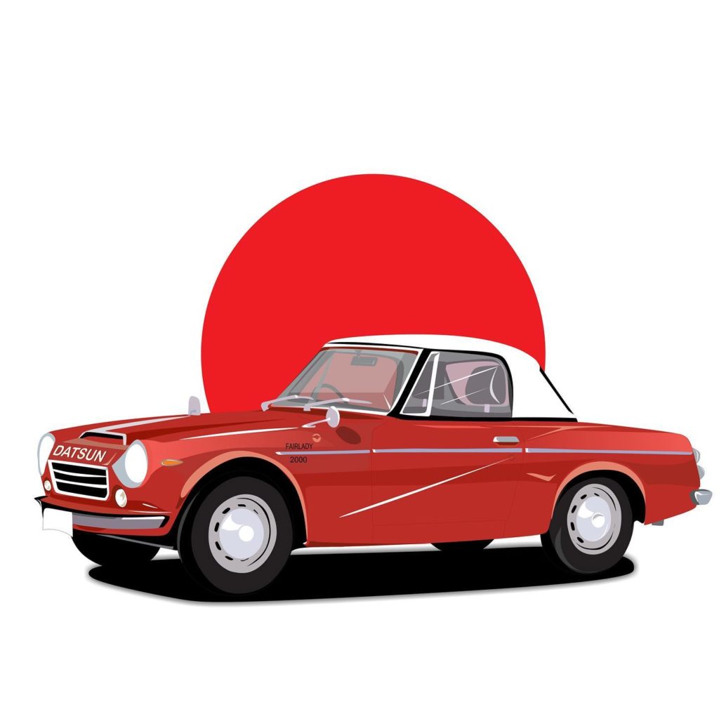 Throwing it back to the iconic Datsun 2000 Fairlady by @the_maverick10 for this ...