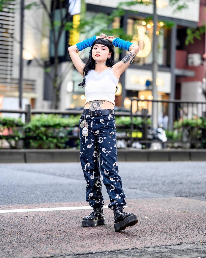 Japanese idol/artist Hakua-Gozen (@hakua_psychopath) - of the group Tokyo Psycho...