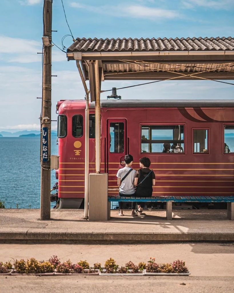 Japan Travel: Part of the JR Yosan Line, Ehime’s Shimonada Station is a destination in itself … Part of the JR Yosan Line, Ehime's Shimonada Station is a destination in itself ...