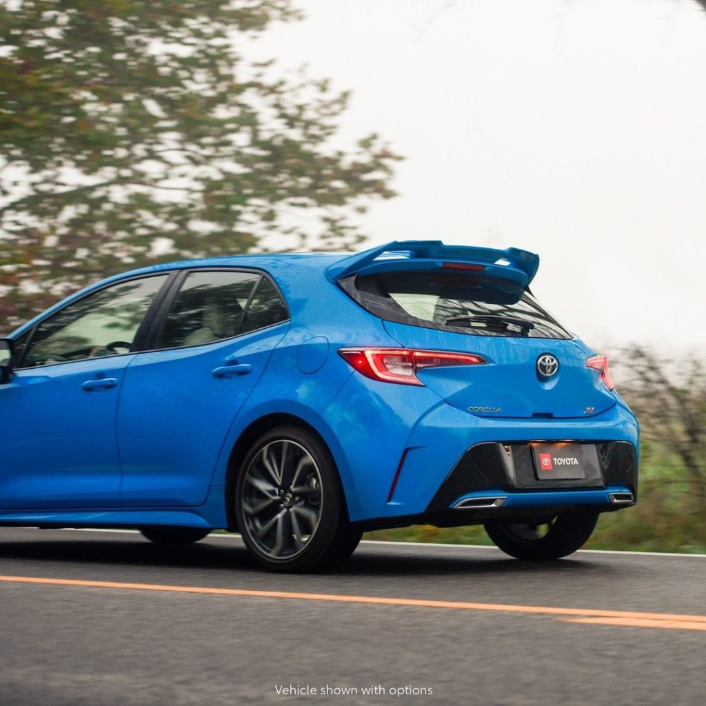 Catch me if you can! #Corolla Hatchback #LetsGoPlaces...