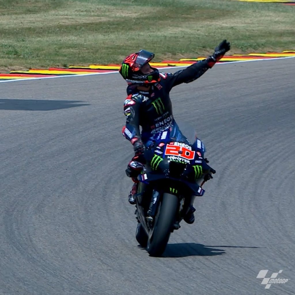 @fabioquartararo20 claimed his crown  

He is the new 'King of the Ring'  

#Mon...