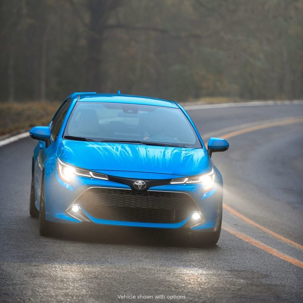 Dancing in the rain.  #Corolla Hatchback #LetsGoPlaces...