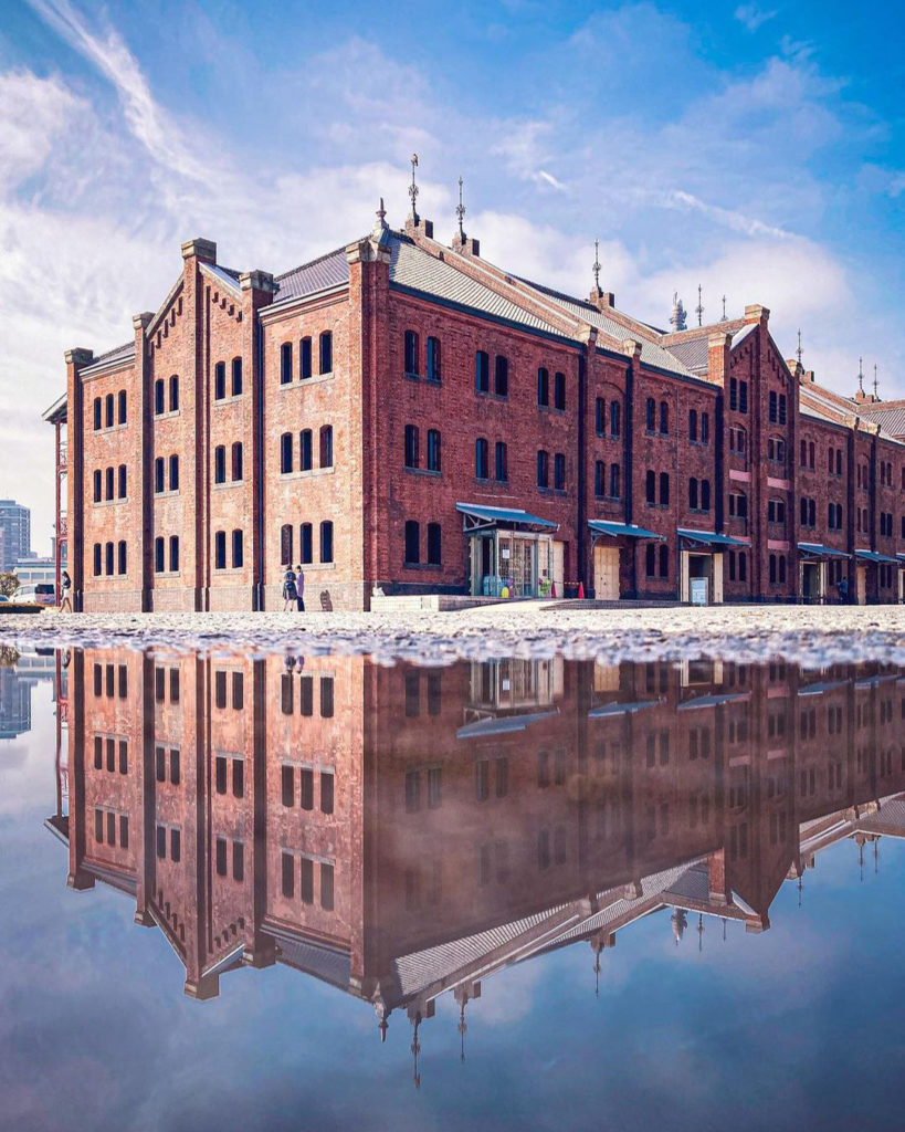 .
雨上がりの #横浜赤レンガ倉庫 
まるで異国の風景のよう
#NoPlanNoProblemJune  Yokohama Red Brick Warehous...