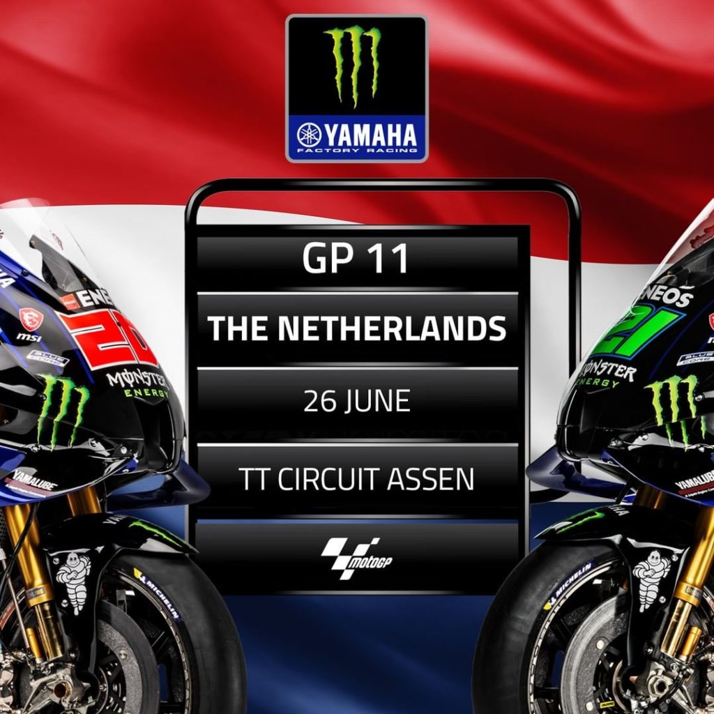 The last head to head before the summer break  #MonsterYamaha | #MotoGP | #Dut...