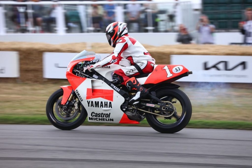 ALL THE EMOTIONS  Three-time 500cc Grand Prix champion Wayne Rainey has been reu...