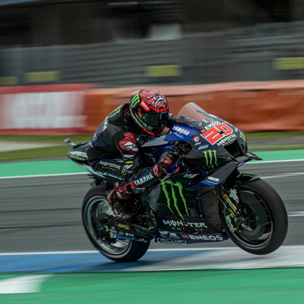 @fabioquartararo20, Dutch GP Qualifying Result - P2:  "In FP4, our pace was grea...