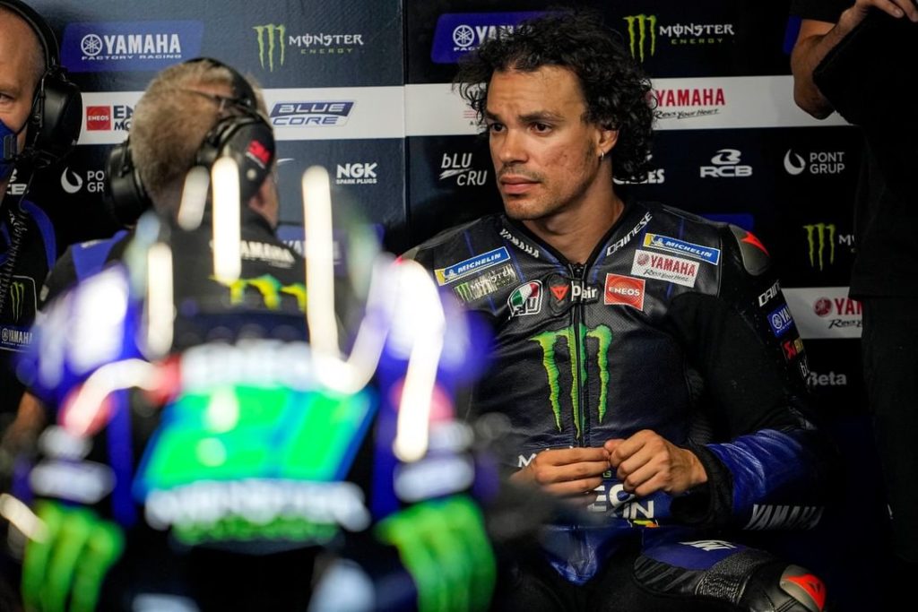 Moments before the qualifying action started...  #MonsterYamaha | #MotoGP | #Dut...