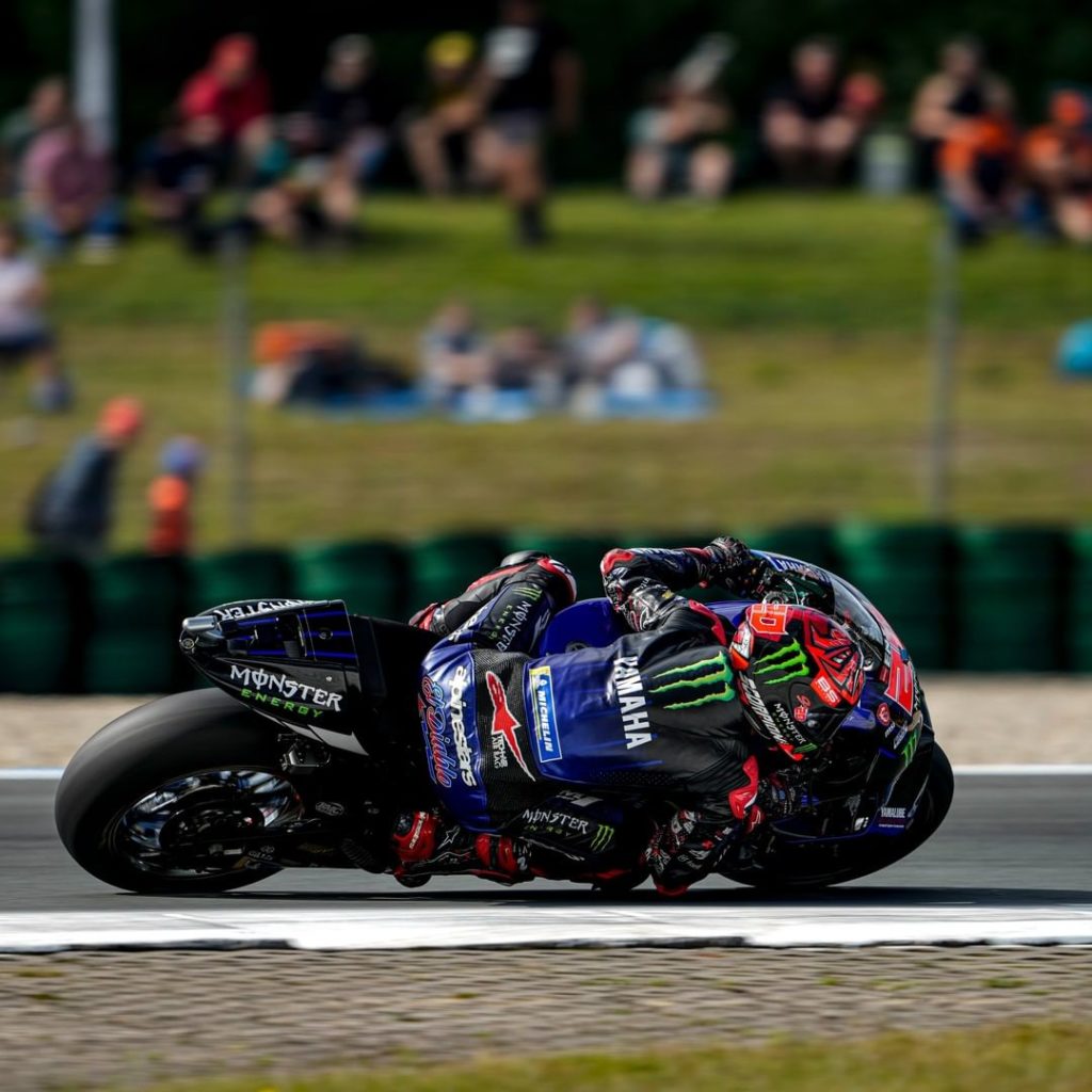 @fabioquartararo20, Dutch GP Race Result - NC:  "I crashed only twice in the fir...