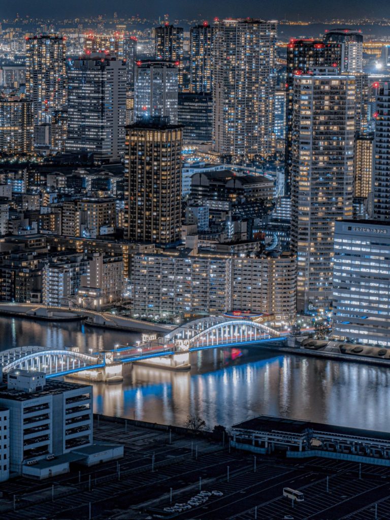 Night view of Tokyo