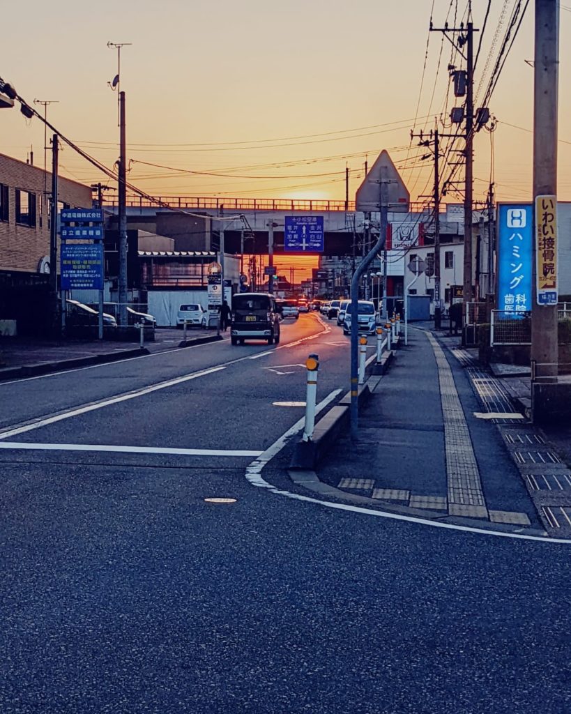A lazy evening in Komatsu