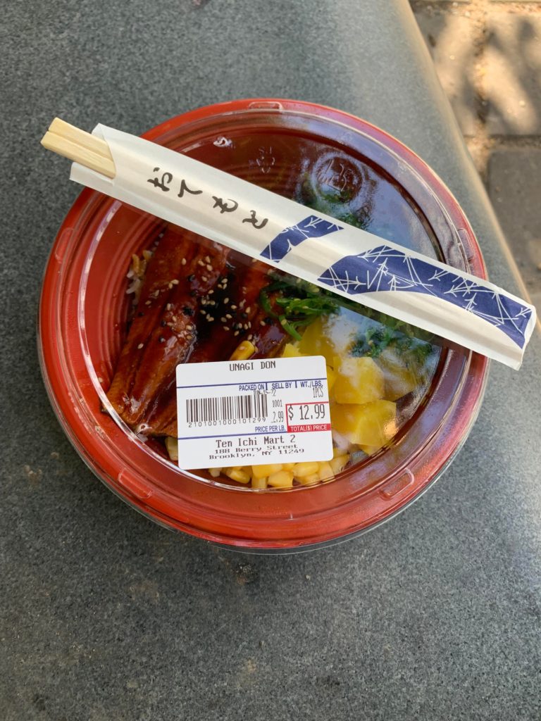 Unagi Don from the Japanese Market