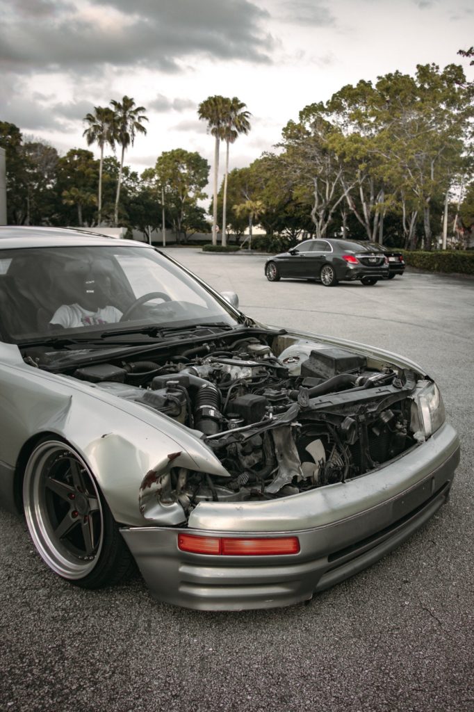 Wrecked LS400