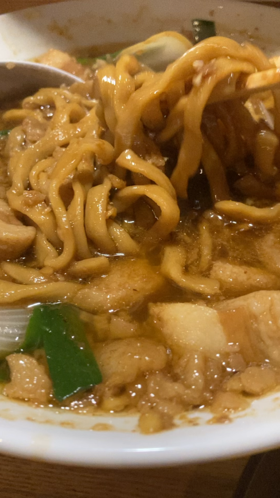 Dipping your noodles in raw egg is a must at Stamina Ramen Suzuki (Tokyo)