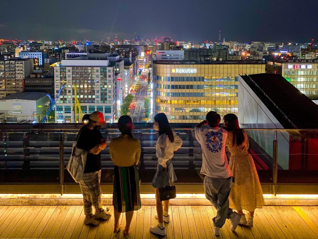 Hakata Station rooftop, Fukuoka