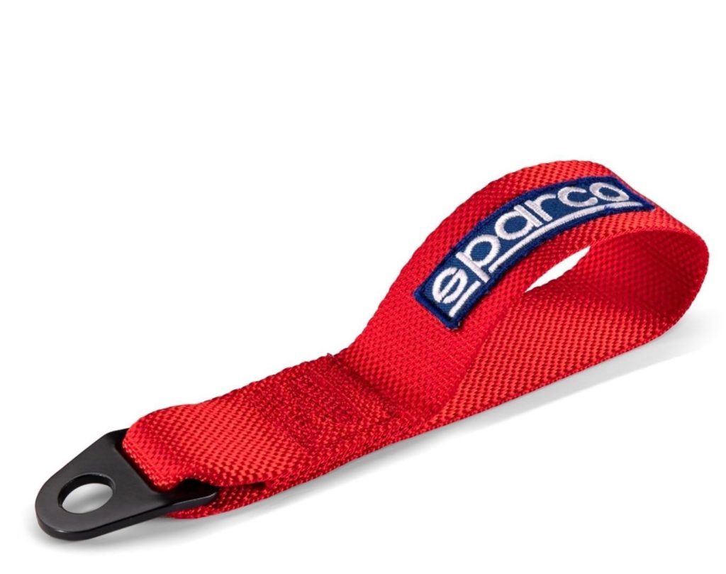 Ok, hear me out. Tow strap keychain?