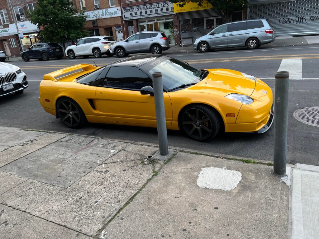 NSX in the wild captured during a shopping run