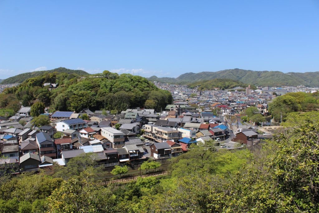 You've seen the view OF the Himeji Castle but have you see the view FROM it?