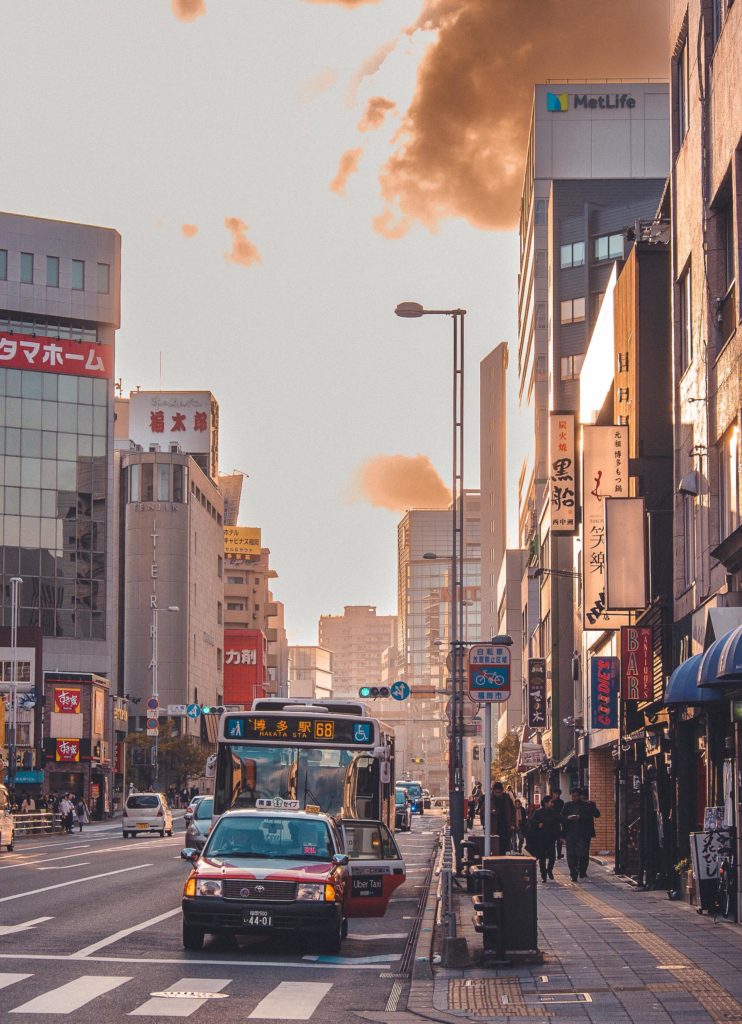 [OC] Fukuoka Sunset Vibes