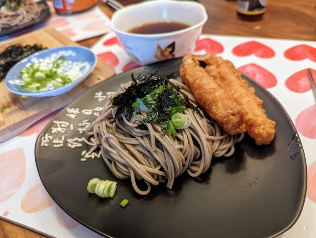 Zaru soba for the summer