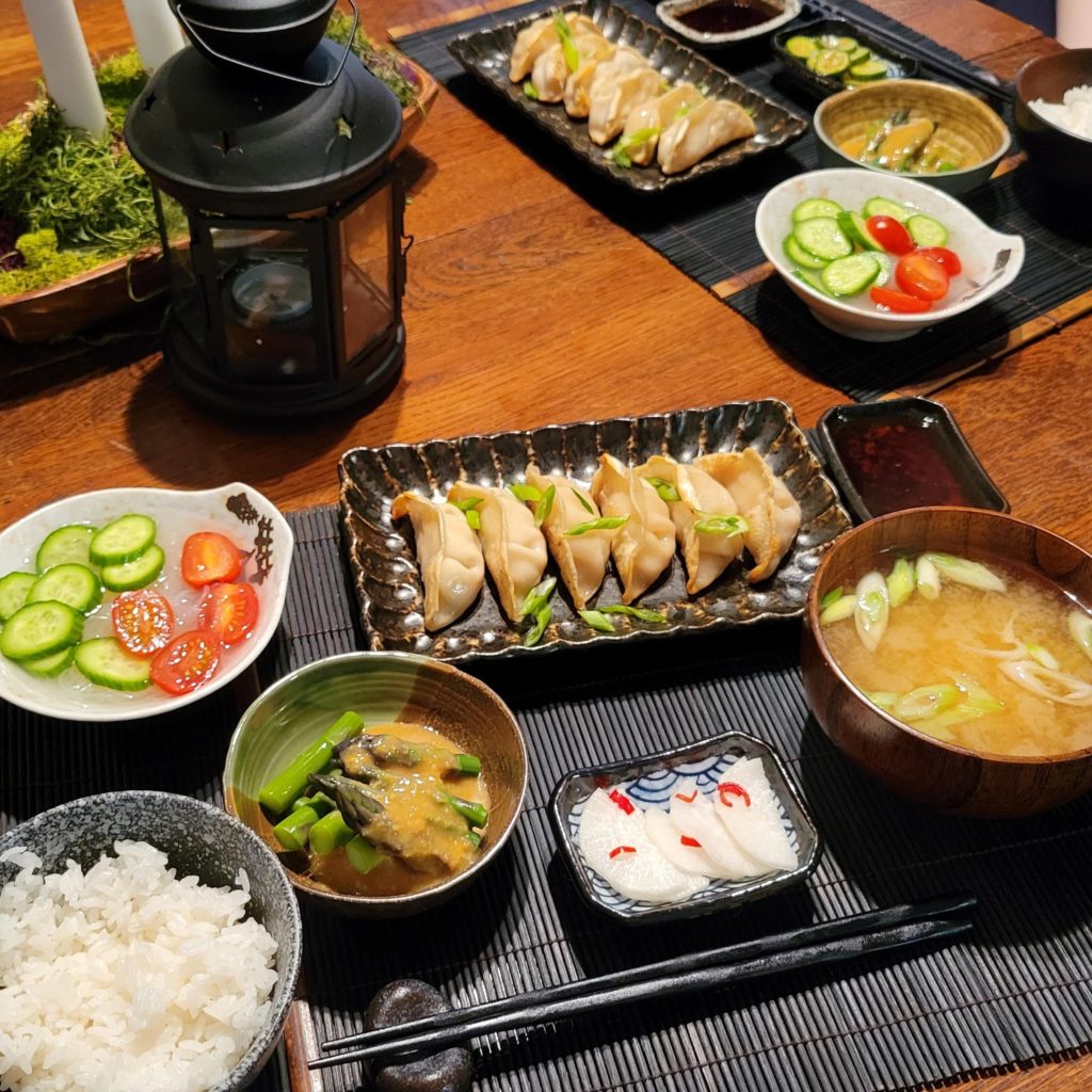 A perfect spring dinner.