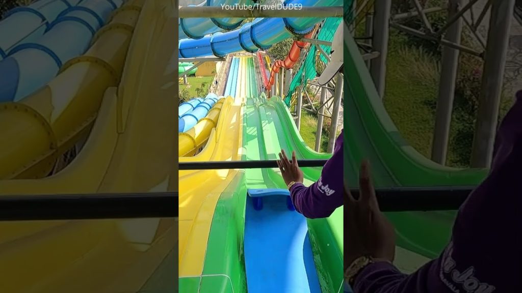 MULTI RACER WATER SLIDE #shorts #traveldude9 #india