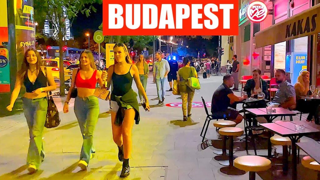 [4K] 🇭🇺 Budapest Summer Nightly Walk in City Center